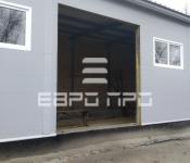 Секционные ворота гаражной серии, производителя Алютех