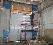 Ворота для строительной организации