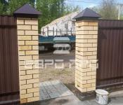 Изготовили раму откатных ворот и отдельностоящей калитки