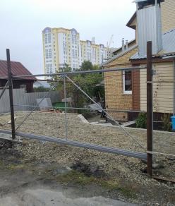 Рама для откатных ворот