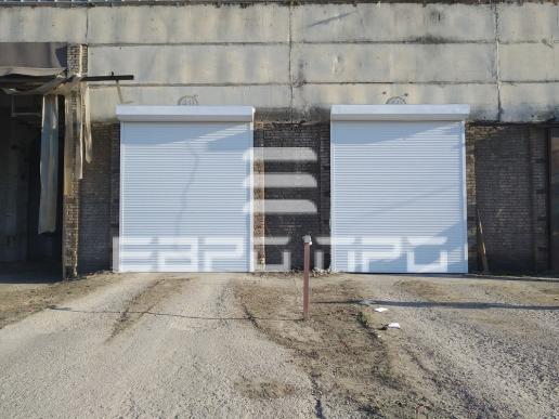 Произведён монтаж рольворот на производственном предприятии