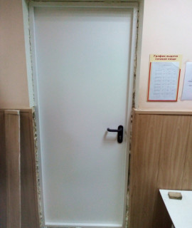 Замена дверей для муниципального предприятия Пензенской обл. Бессоновского р-на